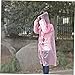 Holibanna Adult Rain Poncho Hook Disposable 4-button Rain Coat Lightweight Portable Rainwear for Men Women One Size Fits All Random Color
