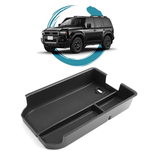 ruiya 2024新型 トヨタ ランクル250 専用 コンソールトレイ コンソールボックス コンソール トレイ 収納 ボックス ランドクルーザー250 ランクル250 アクセサリー 収納 パーツ センターコンソール 車内収納 インテリア トレイ 小物入れ