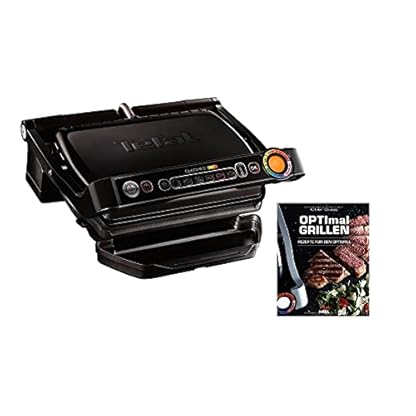 Tefal OptiGrill+ intelligenter Kontaktgrill mit XL-Grillfläche & inkl Rezeptbuch, 6 Grillprogramme, Ideale…