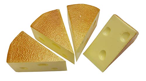 4 Angoli per Formaggio Emmentaler in plastica