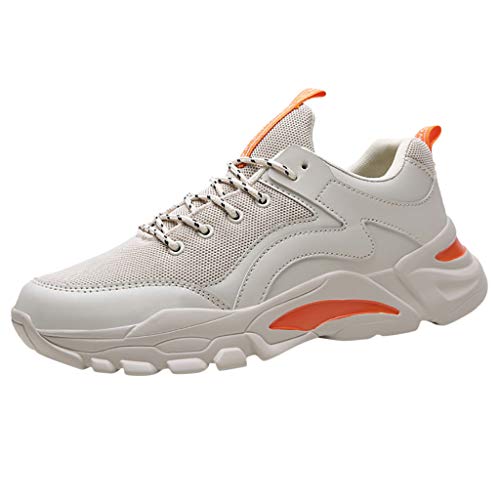 Preisvergleich Produktbild ABsoar Laufschuhe Herren Outdoor Sneaker Mode Rationalisieren Fitnessschuhe Atmungsaktive Reiseschuhe Casual Dicker Boden Sport Schuhe Reiseschuhe