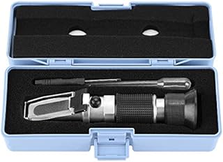 Honey Refractometer, Portable Bee Tools Honey Refractometer for Honey Moisture 58-90% (Sugar Content) Brix Scale Range Honey Concentration Meter Bee Keeping Supplies