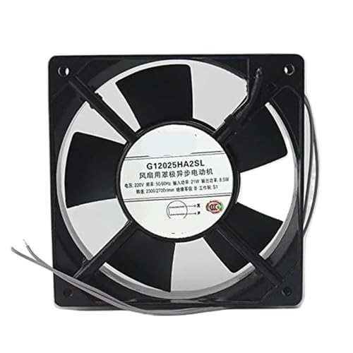 Ventilateur 220v 12012025 silencieux 12cm G12025HA2SL à haut débit d'air