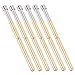 Aramox Spring Test Pin, Brass Pogo Pins, Durable Electronic Testing Probes, 100pcs for PCB Testing and Industrial Applications
