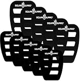 SquareGuard Pocket Square Holder (Variety 10-Pack)