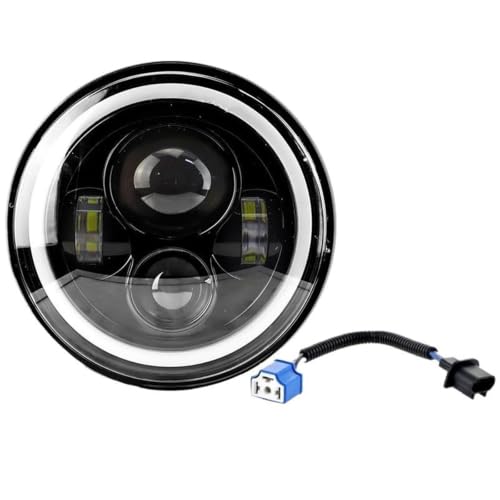 Phare LED 7 pouces 60W anti-obscurité avant Jeep Wrangler TJ JK