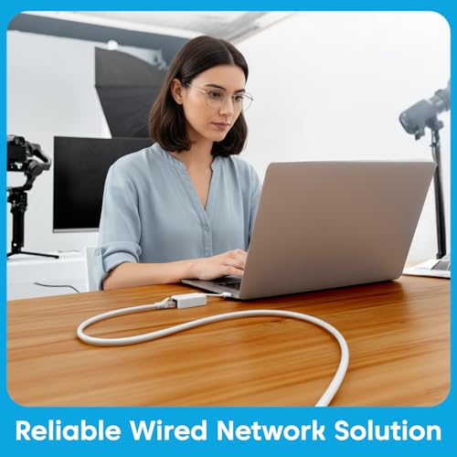 Image of Sounce Cat6 Ethernet Cable LAN Network Cable 305 Meter Long High-Speed Cable for CCTV PC Router Switch and Networking Best Reliability Stable Connection Durable Long-Lasting Material (White)