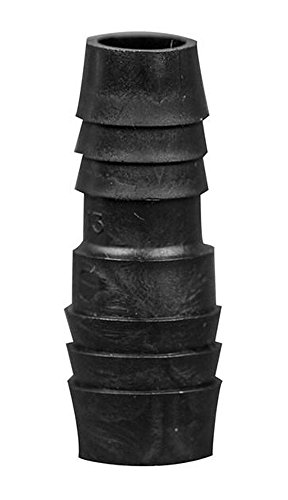 Púas de polietileno tubo de unión accesorios, reducir conector, 5/8 pulgadas x 1/2 pulgadas, (Pack de 100) Cover
