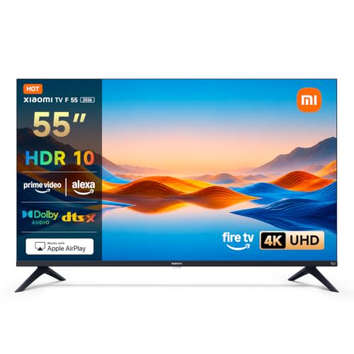 XIAOMI TV 55 inch 2026, HD Smart TV Fire TV Dolby Audio L55MB-FAVEU
