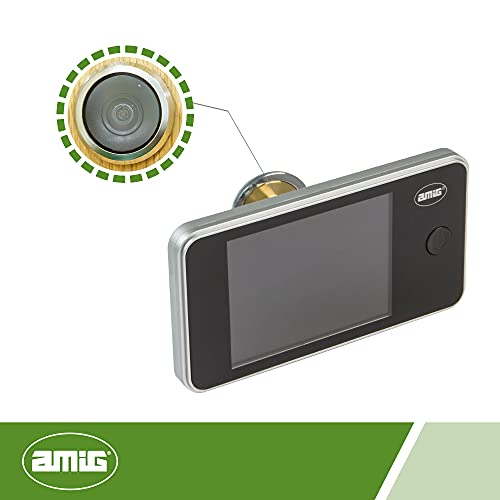Mirilla digital Amig de fácil instalación para ver imágenes claras en puertas de casa 4