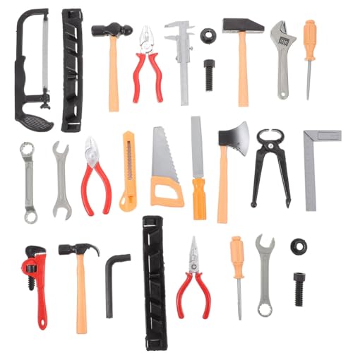 Garneck Lot de 2 mallettes à outils - Outils robustes à partir de 2 ans - Idéal pour l'artisanat...
