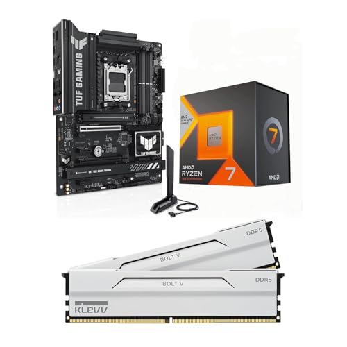 Micro Center CPU Motherboard Memory Combo: AMD Ryzen 7 7800X3D CPU Processor with ASUS TUF Gaming...