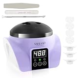 SAVILAND Gel Nail Polish Remover Machine: Electric Automatic Steam Gently Nail R emover Gel Nail Remover Portable Nail Art Nail File Tools Salon Home DIY