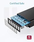 Anker PowerPort 6 (60W 6-Port USB Hub de recharge) Multi-port USB Chargeur pour Apple iPhone 6s / 6/6 Plus, iPad Air 2 / mini 3, Samsung Galaxy S6 / S6 Edge, note 5 et plus encore