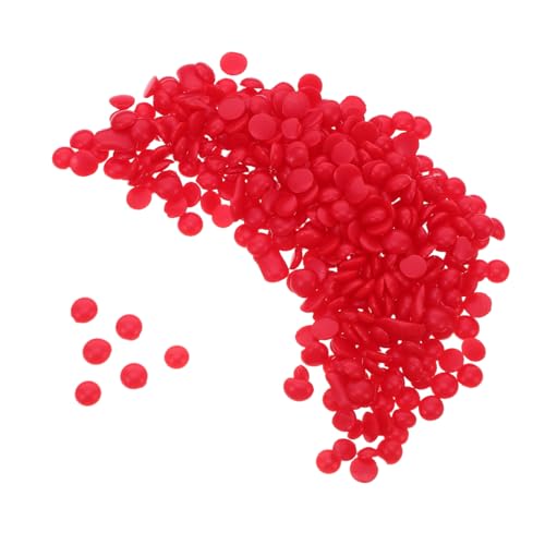 VILLCASE Perlas de Cera para Fundición de Joyería Rojas Precisión Alta para Moldeado y Talla Aptas para DIY y Creación Artesanal Metales Fusión Paquete