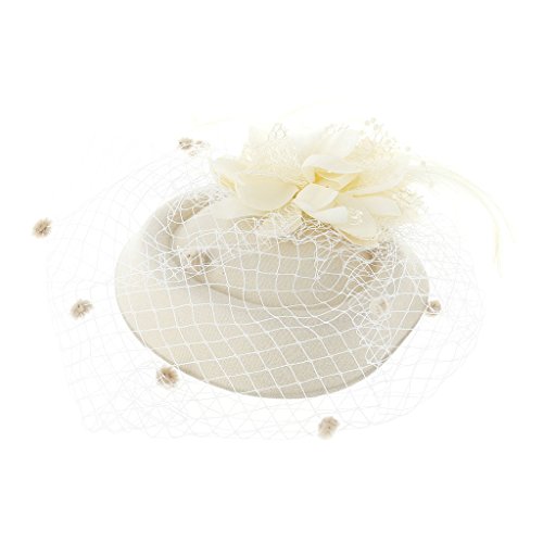 Fascinator Hat Women Pillbox Cap with Party Headwear Headdress