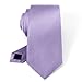 JUNMEISI Lilac Lavender Ties For Men Solid Pure Color Tie 3.15