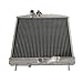 WRCRAD Aluminum Radiator Fits Honda Civic EG W/K Swap K20 K-Swap 1992-1995 1993 1994