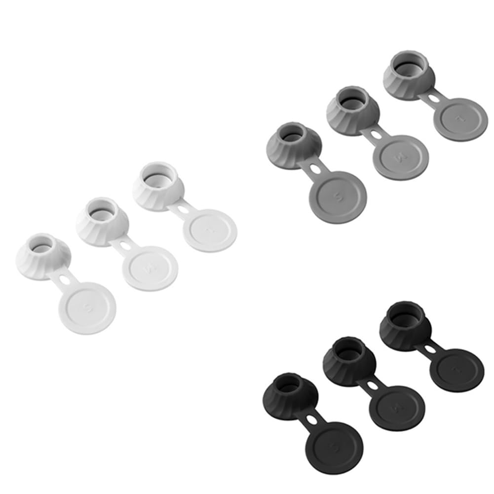 CTRLZS Inverted Bottle Cap Shower Gel Shampoo Leakproof Bottle Cap Kitchen Seasoning Bottle Plastic Cap
