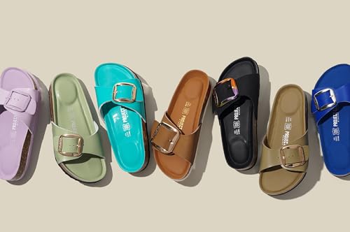 Image of Project Cloud 100% Genuine Leather Sandals Women Comfortable Womens Slides