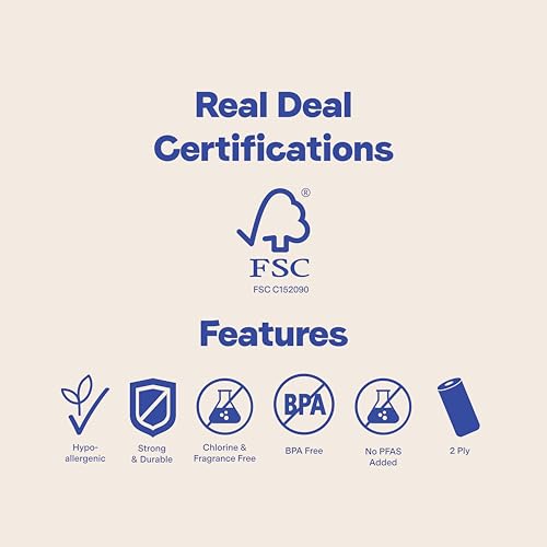 Repurpose 100% Bamboo Paper Towels, Tree Free Paper Towels, Plastic Free Packaging, 6 Rolls, 75 Sheets per Roll, FSC Certified - Image 5