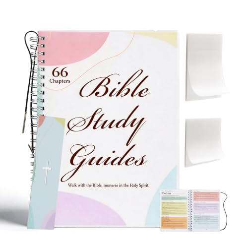 Image of 66 Books Bible Study Guide Journal Notebook Large Print Scripture Summaries