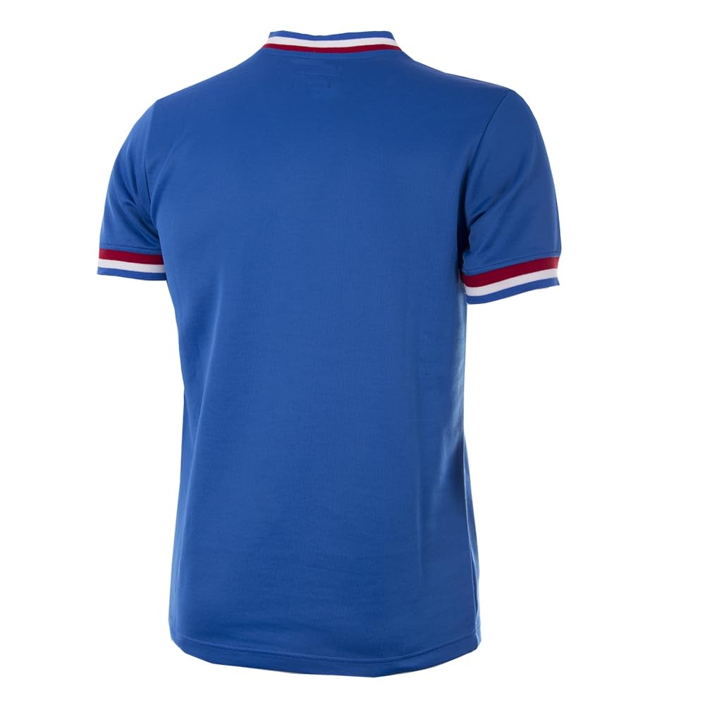 COPA - Frankreich 1971 - Retro Fußballtrikot - Herren - Blau