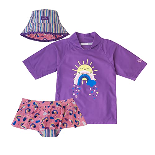 Image of UV SKINZ UPF 50+ Girls' 3-Piece Swim Set