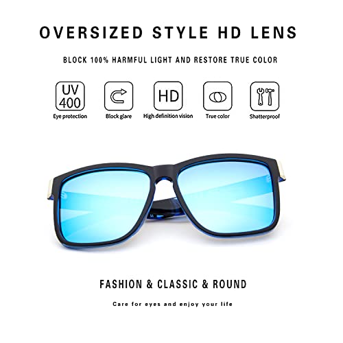 Image of ANDOILT Sport Polarized Square Sunglasses