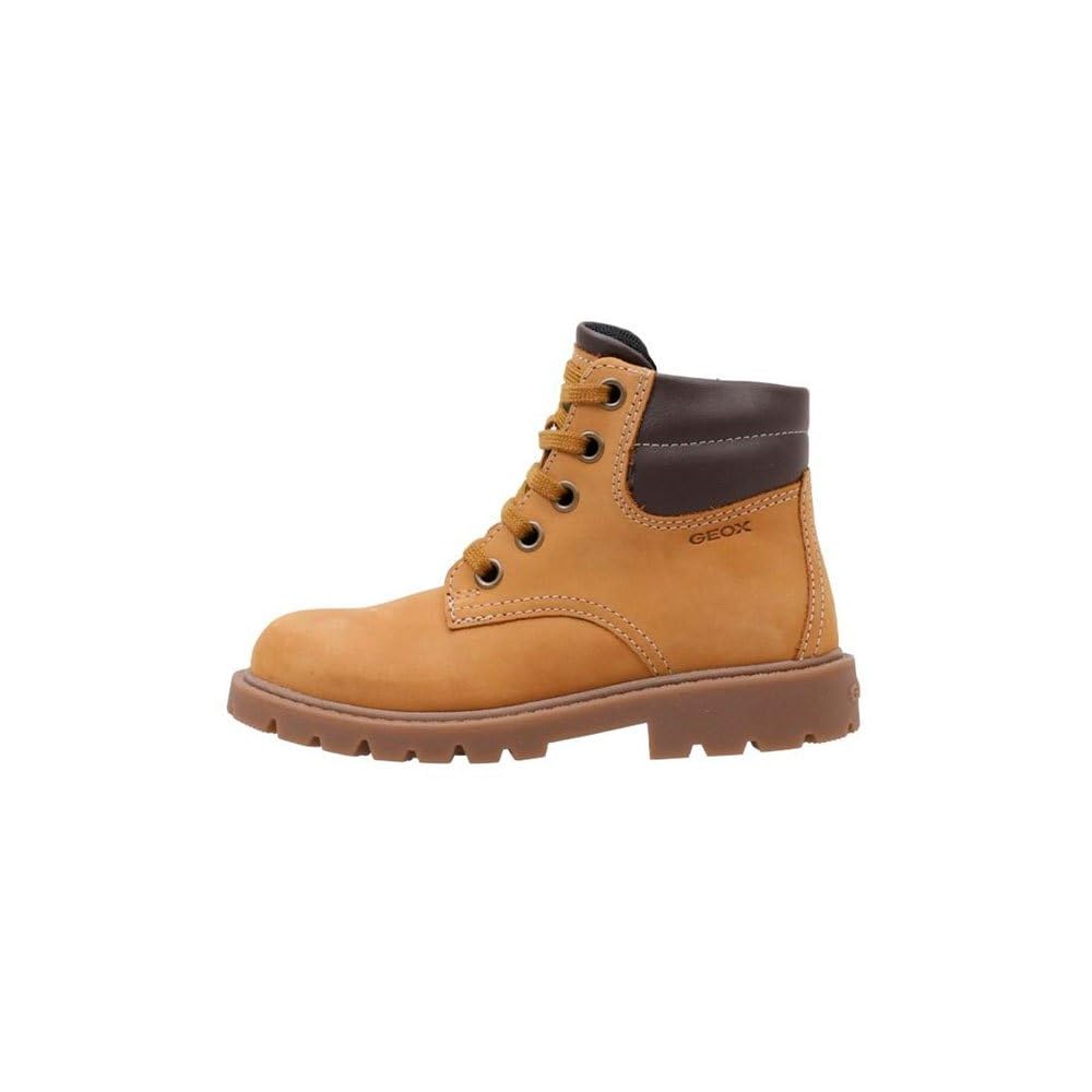 Geox Boys J Shaylax Boy BAnkle Boot, Yellow brown, 6.5 UK
