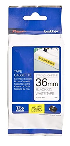 Brother TZeS261 laminiertes Band 1 Rolle n Rolle 3 6 cm x 8 - vue 8