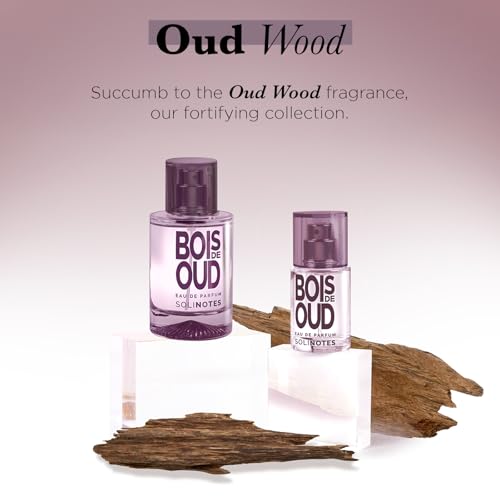 Image of Solinotes Oudwood Eau de Parfum, Incense & Amber, Long-Lasting, 1.7 Fl Oz