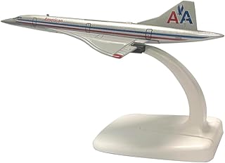 1:400 American Concorde Supersonic Aircraft Metal Alloy Diecast Model (Concorde AA)
