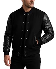 Black Letterman Varsity Jacket