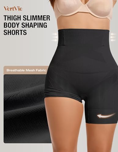 Image of Vertvie Tummy Control Shapewear Shorts High Waisted Butt Lift