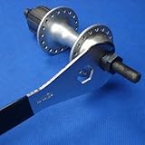 Hosrivae 2 mm dicker Pedalschlüssel zum Entfernen von Nabenkegelmuttern, Karbonstahl,...