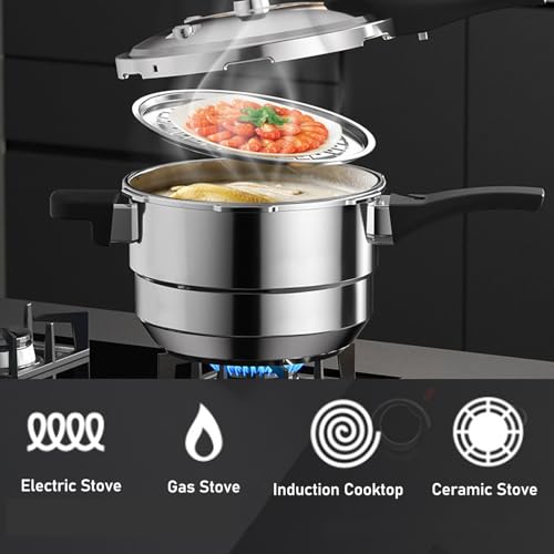 Olla a presión Acero inoxidable 6 L miniatura 2