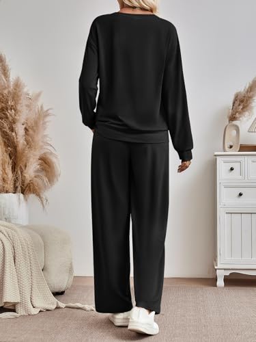 AUTOMET Womens Sweatsuits 2 Piece Lounge Matching Outfits Sweat Sets Tracksuit Travel Sweatshirts Fall Fashion Clothes 20254