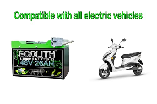 Image of 48v 26ah Rechargeable Lithium ion Battery Included with BMS 48v 26,000mah Battery for 60-70kms Range Electric Vehicles,e-Bikes,tricycles, etc