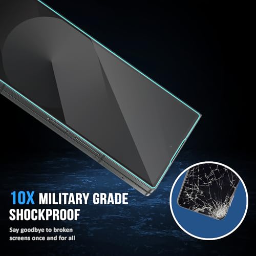 Image of ArmourPro Premium Borderless Tempered Glass for Samsung Galaxy Z Fold 6, HD Clear Screen Protector, Anti-Dust Speaker Mesh, Edge-to-Edge Fit, 9H Hardness, Case Friendly With Cable Protector