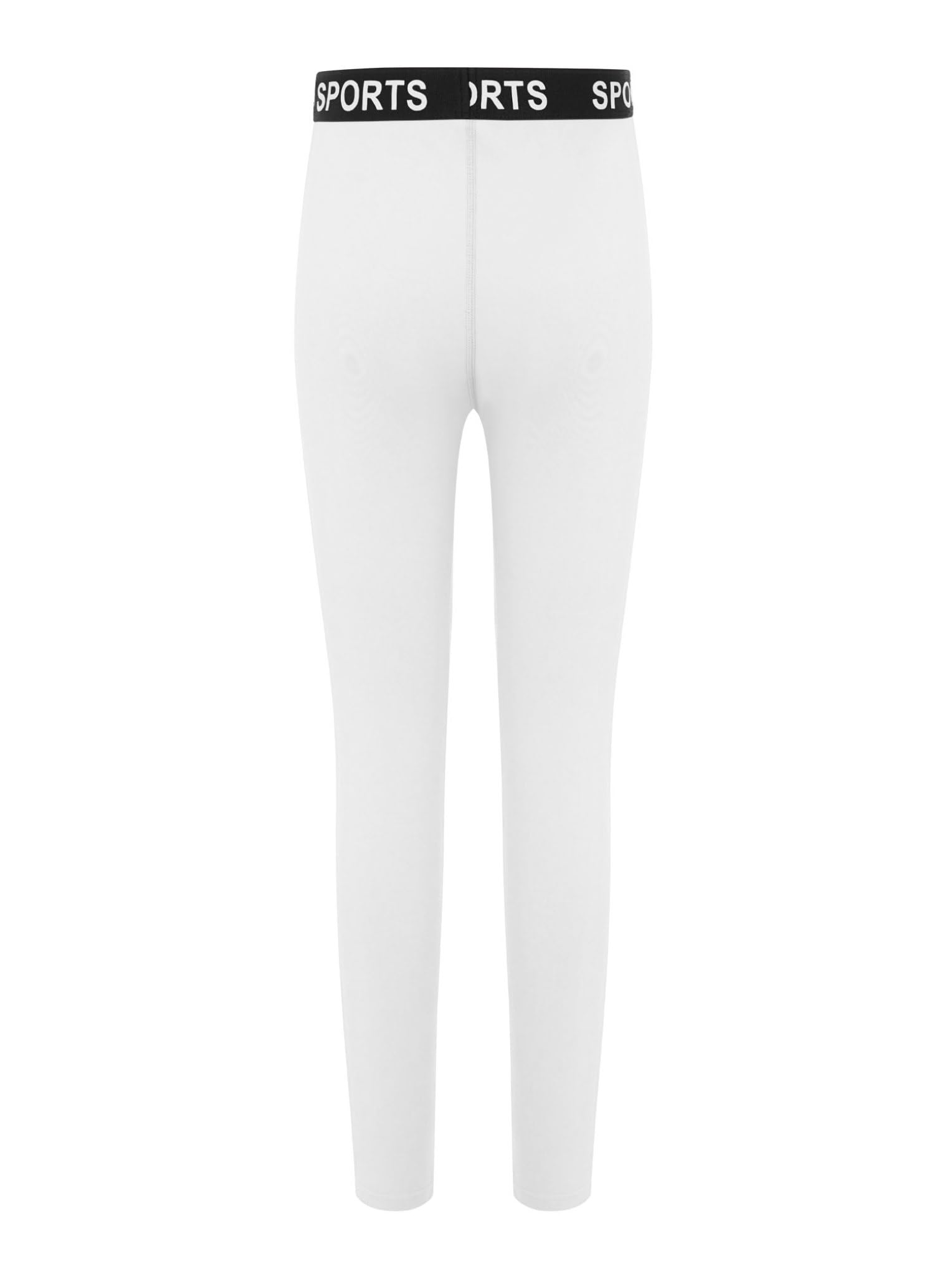 Garçons Leggings Sportives pour Lentraînement Course Jogging Bas De Corps pour La Gymnastique À Haute Ceinture Pantalons De Compression Football Basket