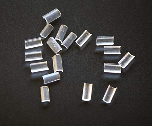 LEOO HAIRHot Glue Nails Heat Insulation Film for Extensions Keratin Gun Bond 100pcs(White Color)