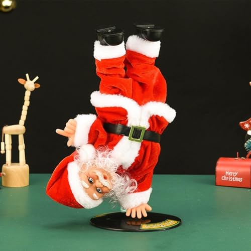 Statue de Père Noël dansant pour égayer une décoration de Noël terne - 3
