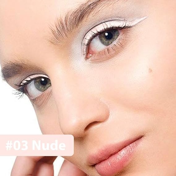 Delineador de Gel Glitter Color Nude Waterproof miniatura 2