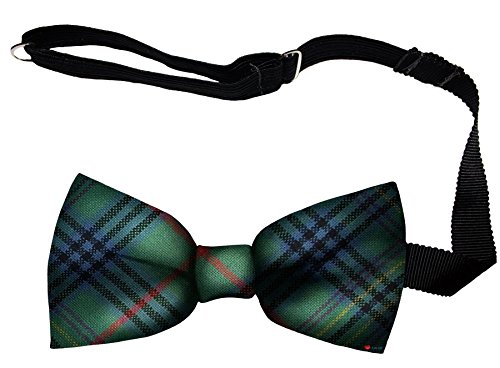 Noeud papillon en laine douce Kennedy Tartan pour les mariages et grandes occasions