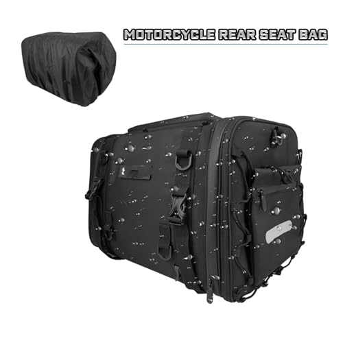 Bolsa de moto universal impermeable para equipaje lateral compatible con Benelli 3