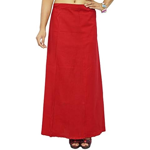 Cotton Bollywood Petticoat for Sari Cover