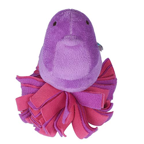Peeps For Pets Plush Chick Fleece Bottom Dog Toy In Purple And Pink Purple Peeps Chick Dog Toys, Small Plush Dog Toys With Squeaker Soft And Squeaky Dog Toy For Pets #TOP3
