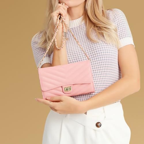 Image of YAZEKOUS Crossbody Bags Small Purse for Women Leather Phone Clutch Purses