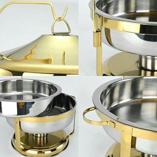 Réchauds de buffet de 9 L pour éviter que les plats de réception refroidissent
